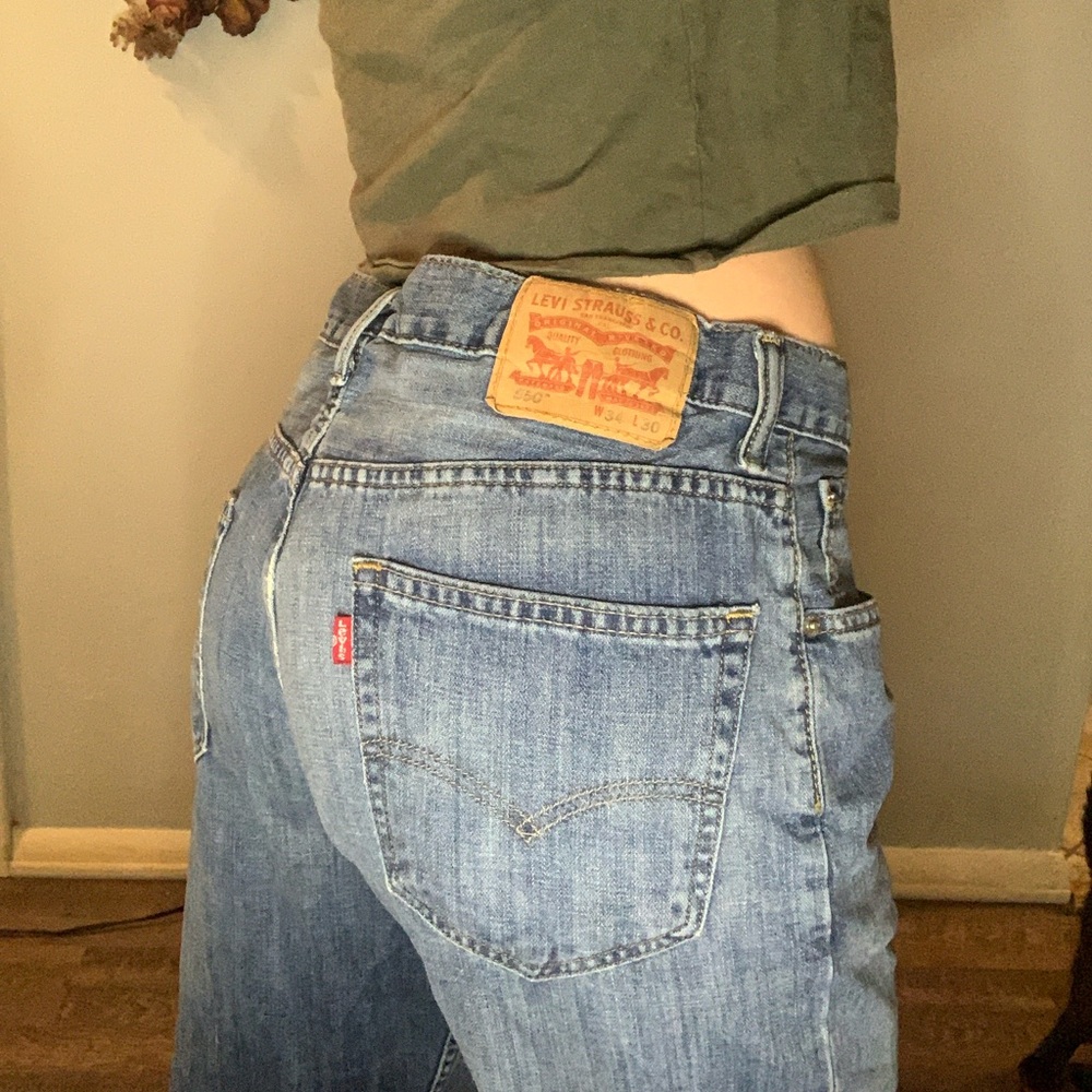 Vintage Levi’s 100% Cotton Stonewashed Denim 34 x 30